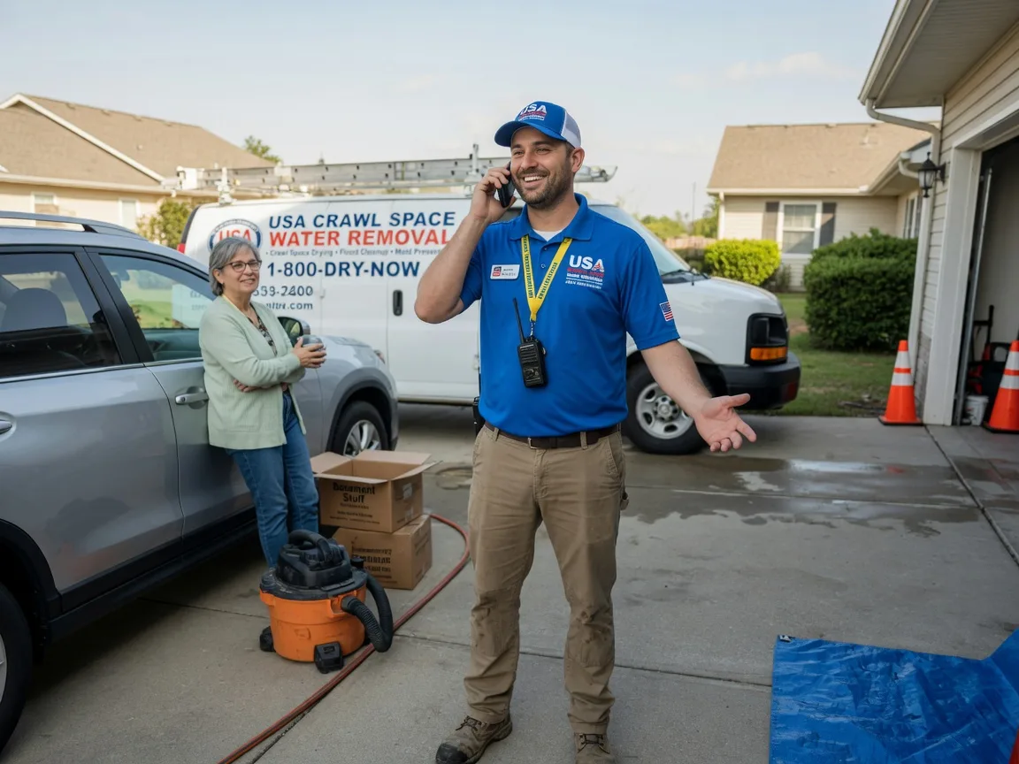Crawl Space Water Removal Hudson, IA FAQs